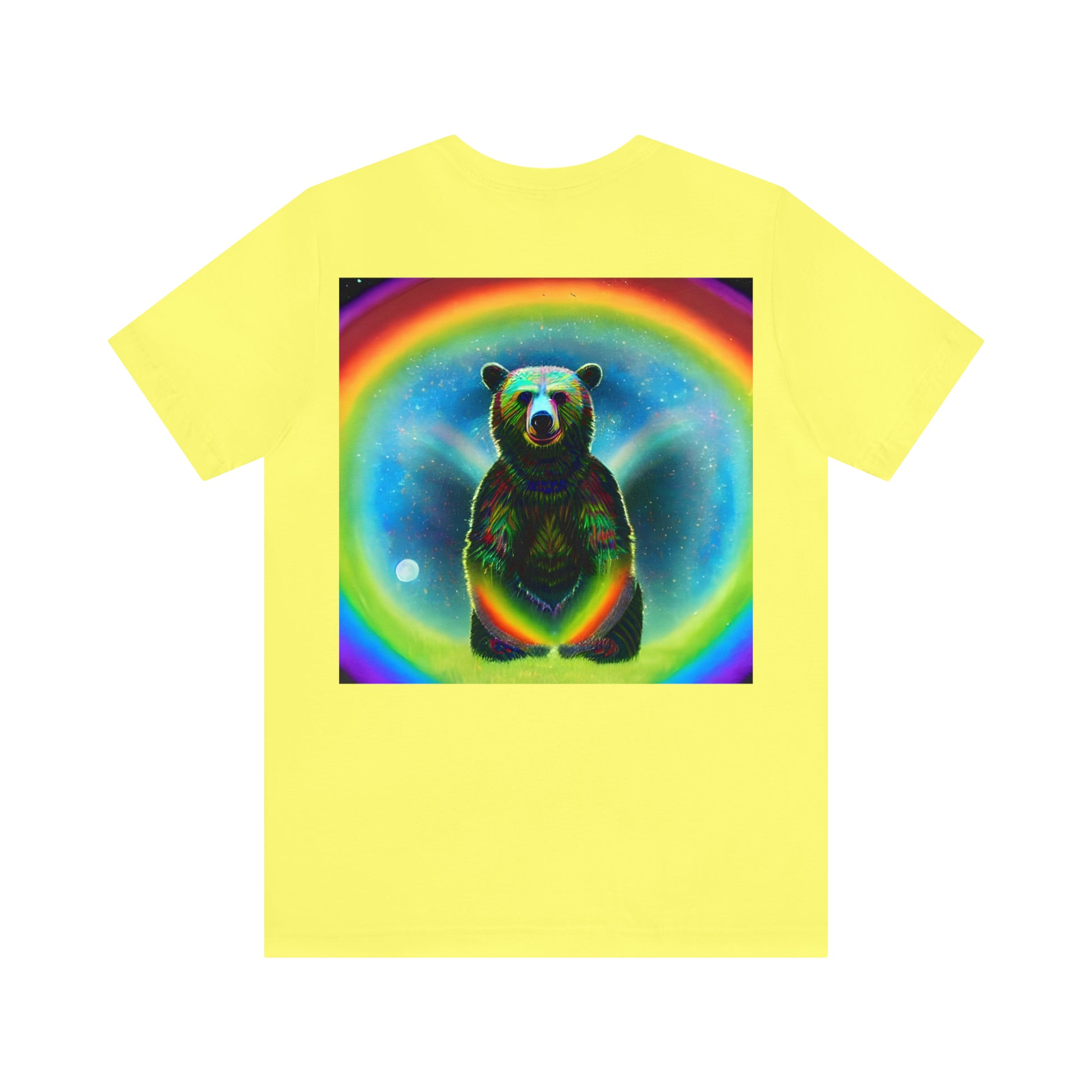 Moon Bear Back Unisex Jersey Short Sleeve Tee-ThePottersStones