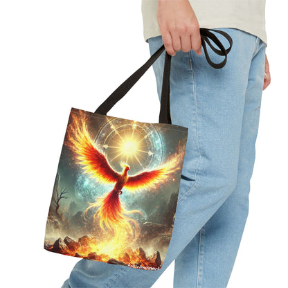 Rise From the Ashes Phoenix Tote Bag (AOP)