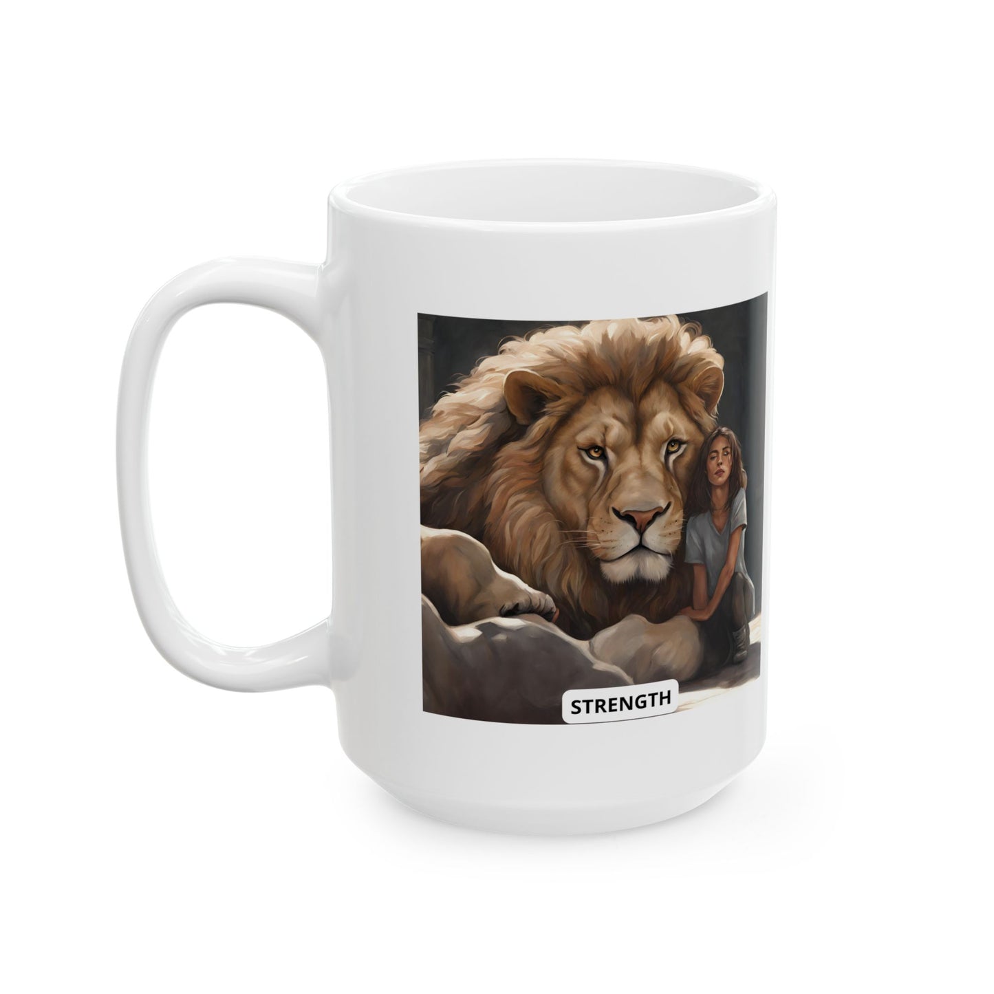 Strength Ceramic Mug 11oz, 15oz