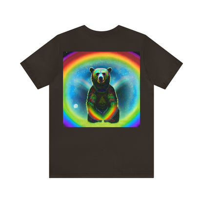 Moon Bear Back Unisex Jersey Short Sleeve Tee-ThePottersStones