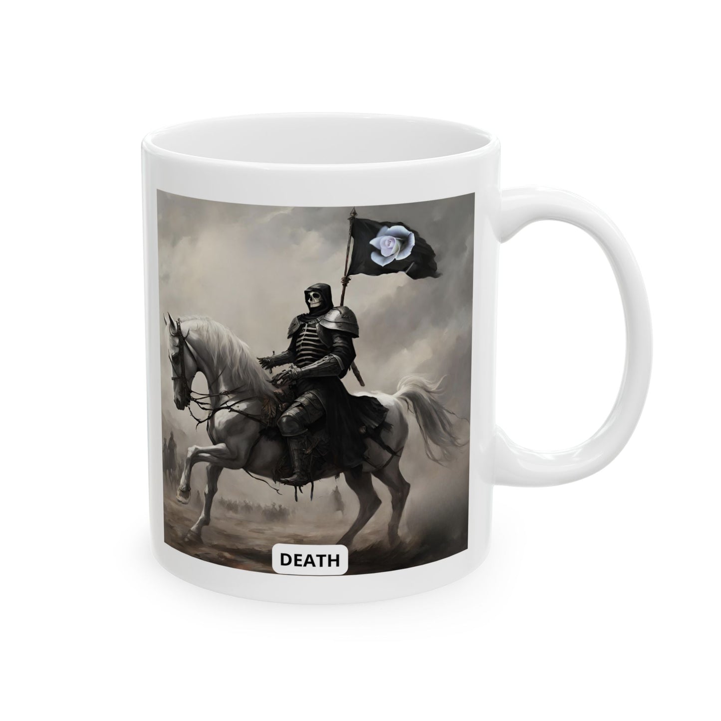 Death Ceramic Mug 11oz, 15oz