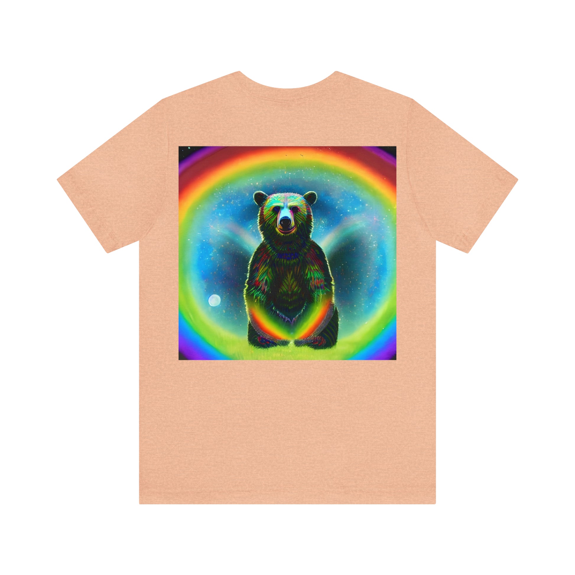 Moon Bear Back Unisex Jersey Short Sleeve Tee-ThePottersStones