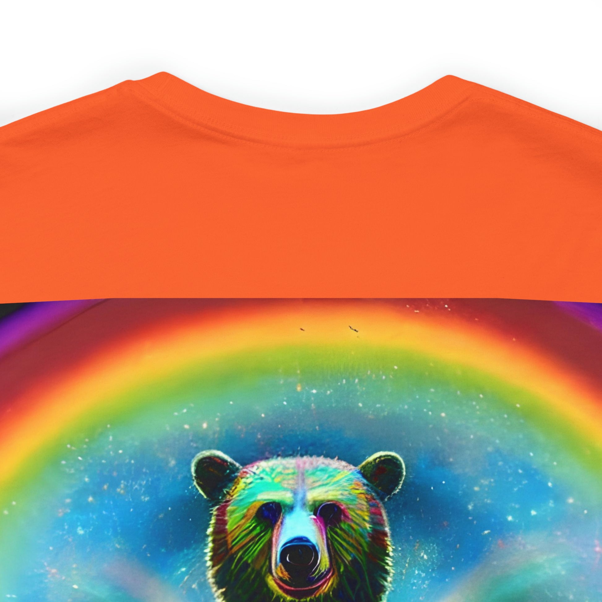 Moon Bear Back Unisex Jersey Short Sleeve Tee-ThePottersStones