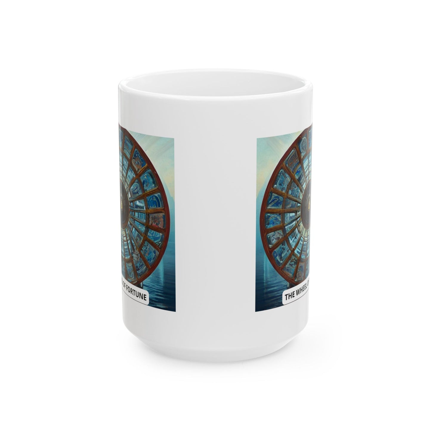 The Wheel of Fortune Ceramic Mug 11oz, 15oz