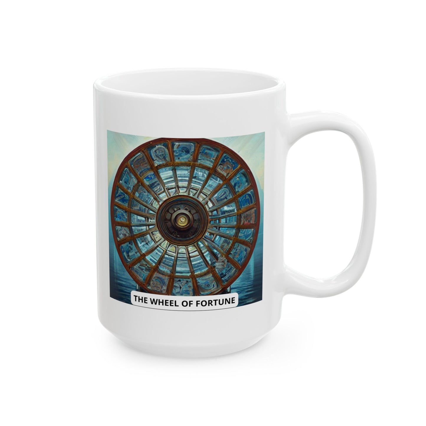 The Wheel of Fortune Ceramic Mug 11oz, 15oz