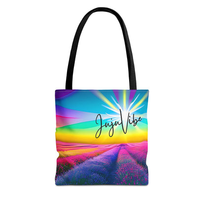 JujuVibe Flower Fields Tote Bag (AOP)