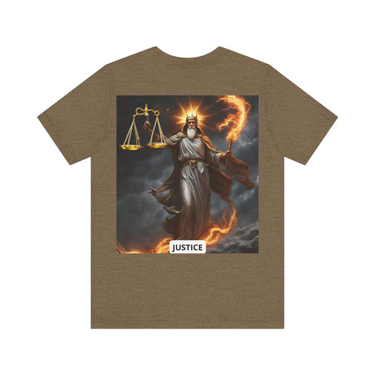 Justice Unisex Jersey Short Sleeve Tee