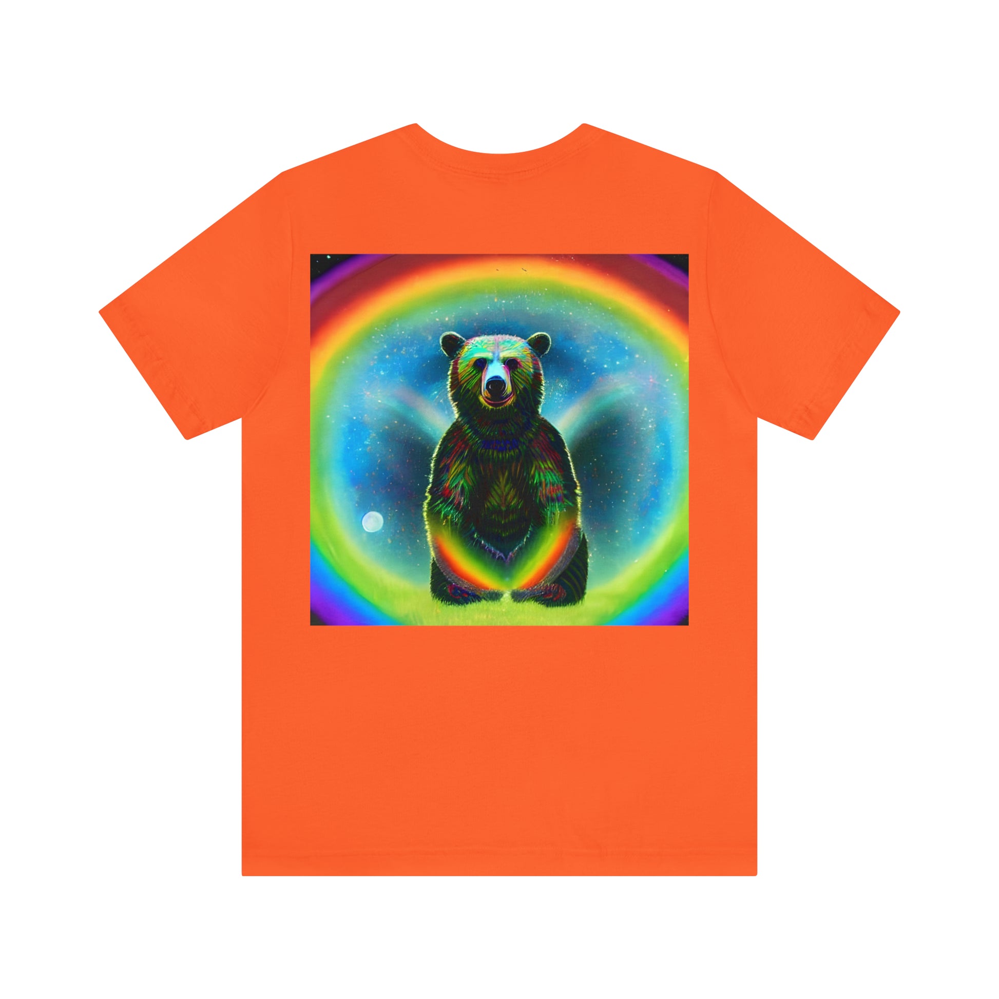 Moon Bear Back Unisex Jersey Short Sleeve Tee-ThePottersStones