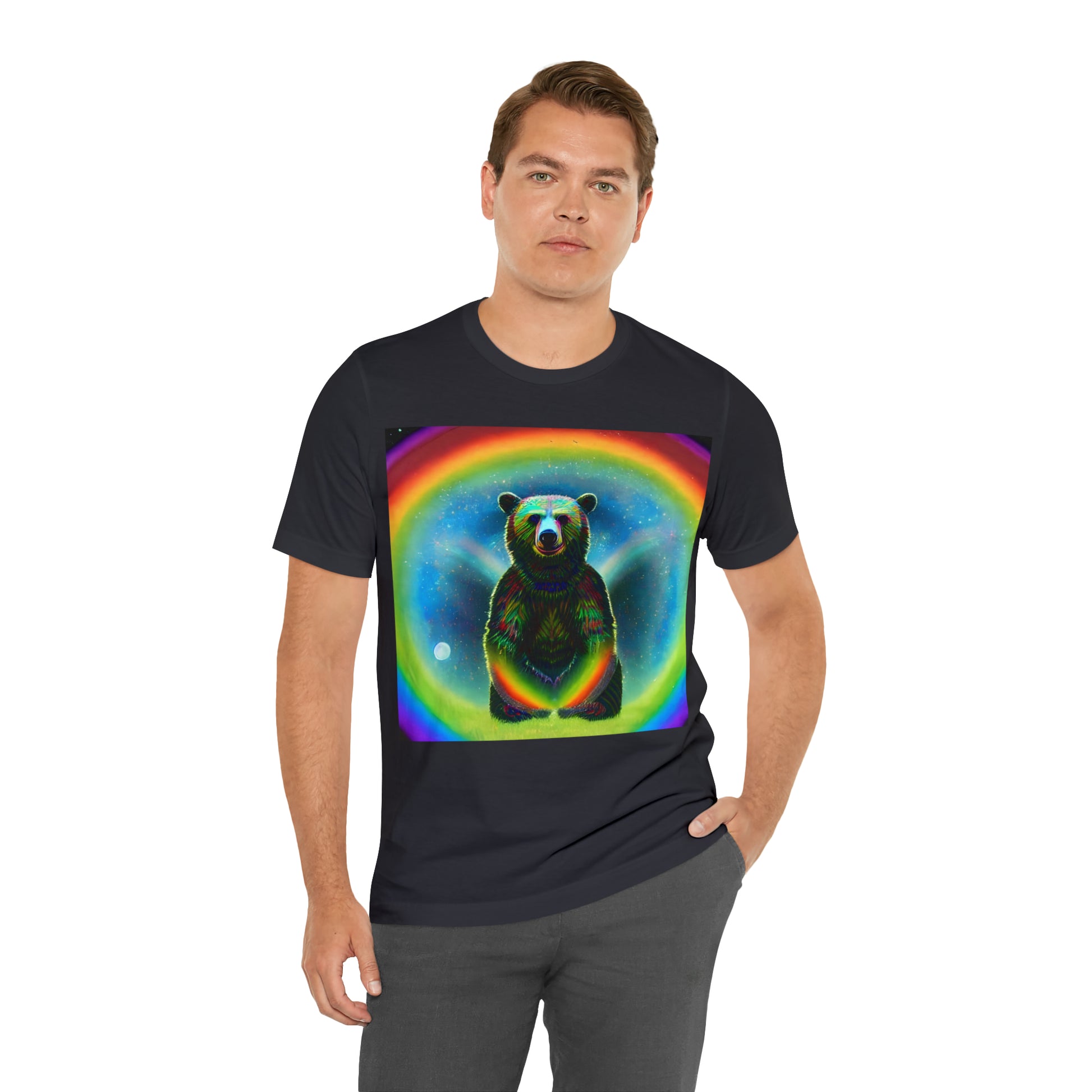 Moon Bear Unisex Jersey Short Sleeve Tee-ThePottersStones