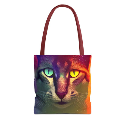 Bright Eyes Good Kitty Tote Bag (AOP)