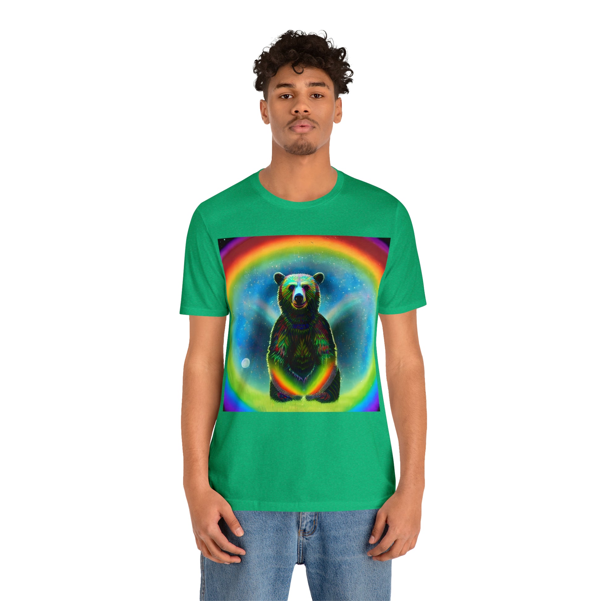 Moon Bear Unisex Jersey Short Sleeve Tee-ThePottersStones