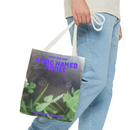 A Dog Named Moose Tote Bag (AOP)
