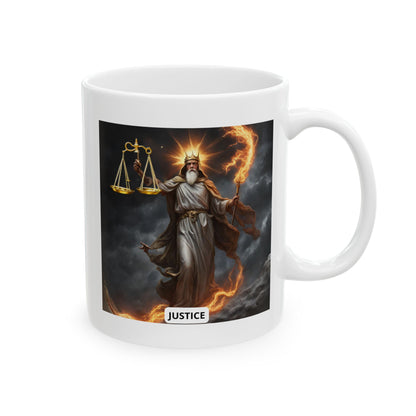 Justice Ceramic Mug 11oz, 15oz