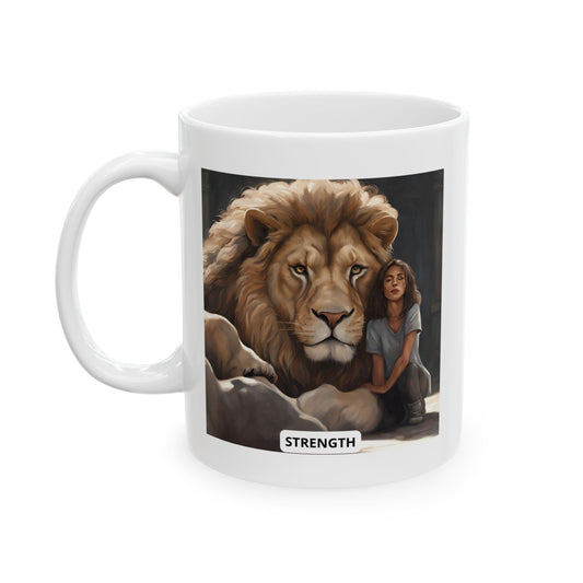 Strength Ceramic Mug 11oz, 15oz