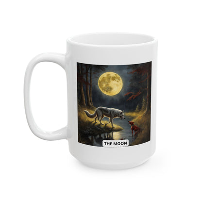 The Moon Ceramic Mug 11oz, 15oz