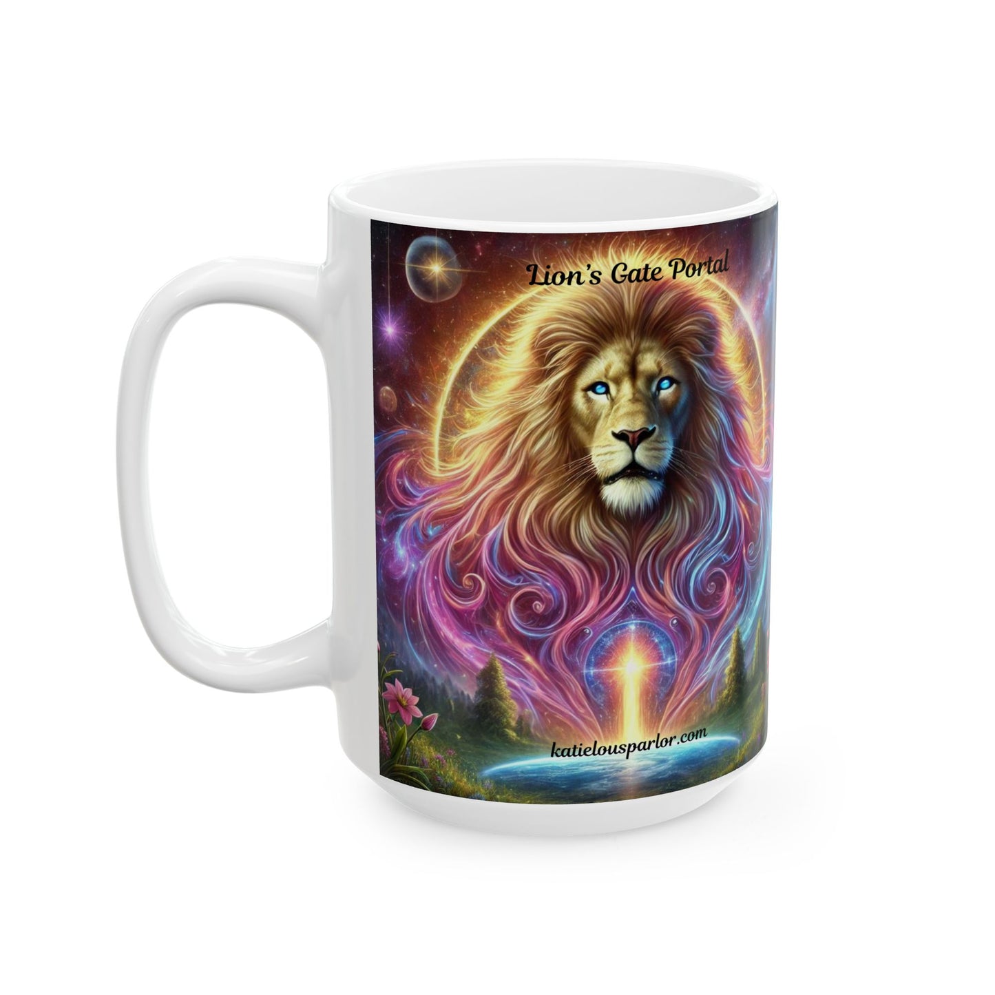 Lion's Gate Portal Ceramic Mug, (11oz, 15oz)