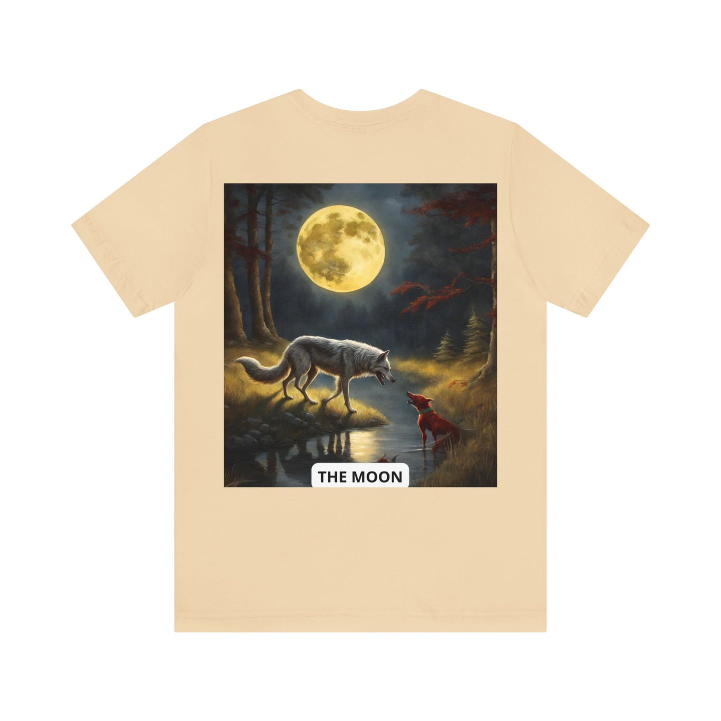 The Moon Unisex Bella+Canvas Jersey Short Sleeve Tee