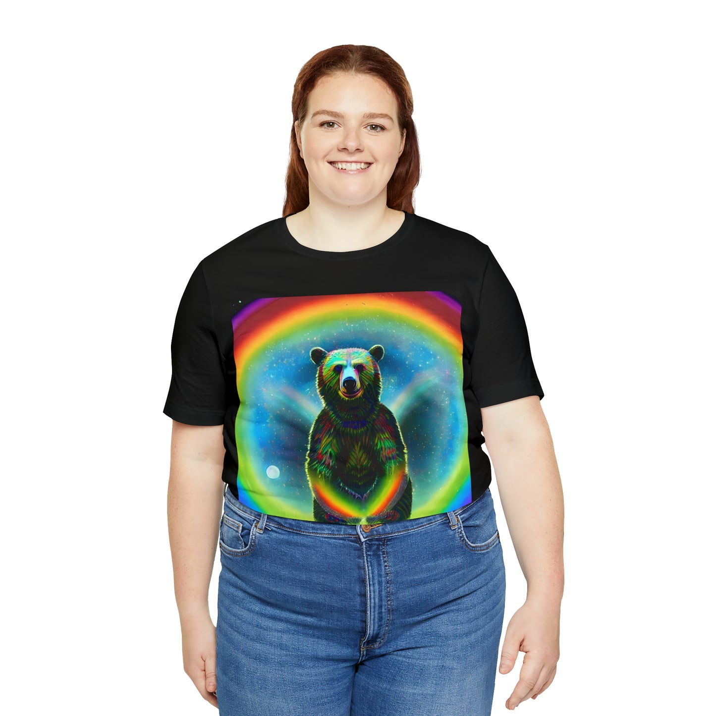 Moon Bear Unisex Jersey Short Sleeve Tee-ThePottersStones