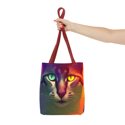 Bright Eyes Good Kitty Tote Bag (AOP)