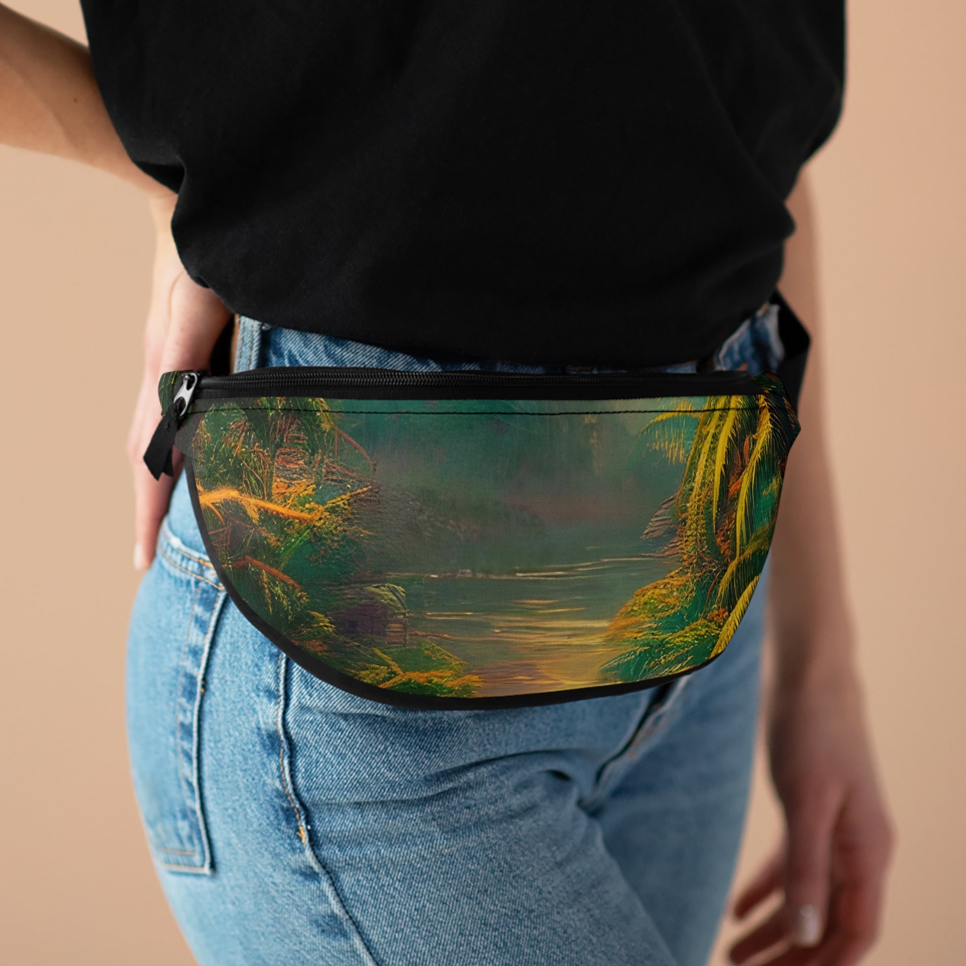 Peaceful River Fanny Pack-ThePottersStones