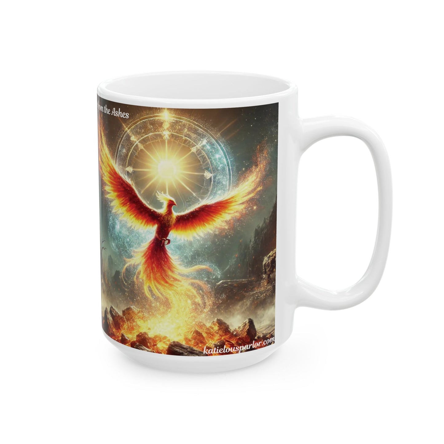 Rise From The Ashes Ceramic Mug, (11oz, 15oz)