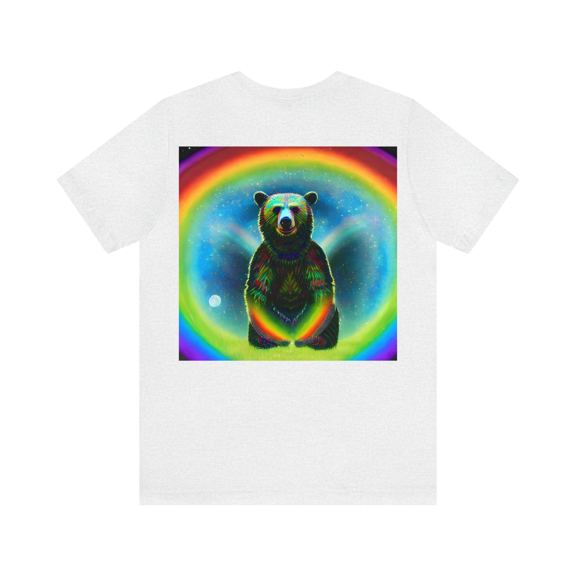 Moon Bear Back Unisex Jersey Short Sleeve Tee-ThePottersStones