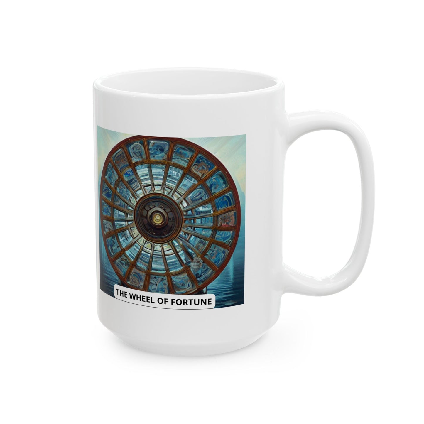 The Wheel of Fortune Ceramic Mug 11oz, 15oz