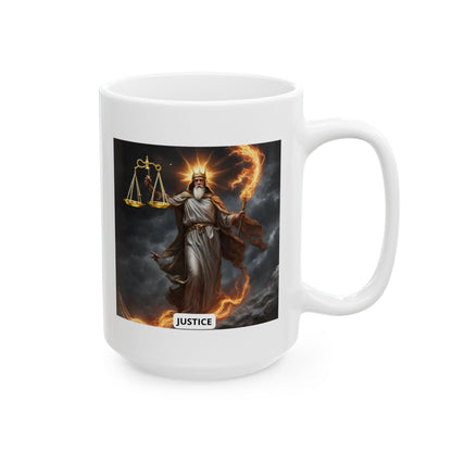 Justice Ceramic Mug 11oz, 15oz