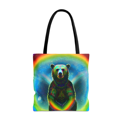 Moon Bear Tote Bag (AOP)-ThePottersStones