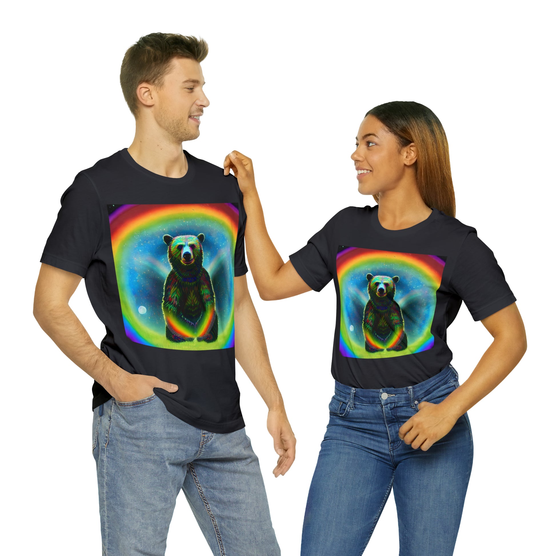 Moon Bear Unisex Jersey Short Sleeve Tee-ThePottersStones