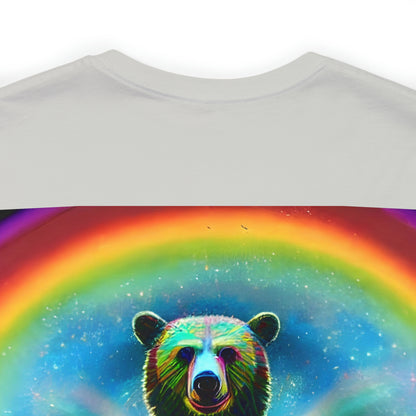 Moon Bear Back Unisex Jersey Short Sleeve Tee-ThePottersStones