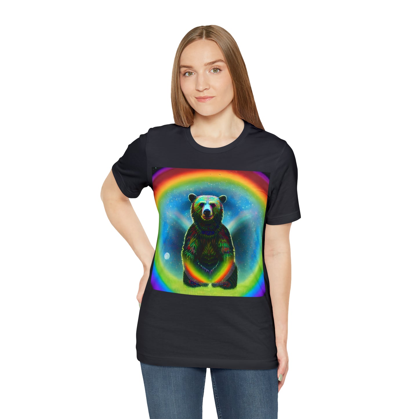 Moon Bear Unisex Jersey Short Sleeve Tee-ThePottersStones