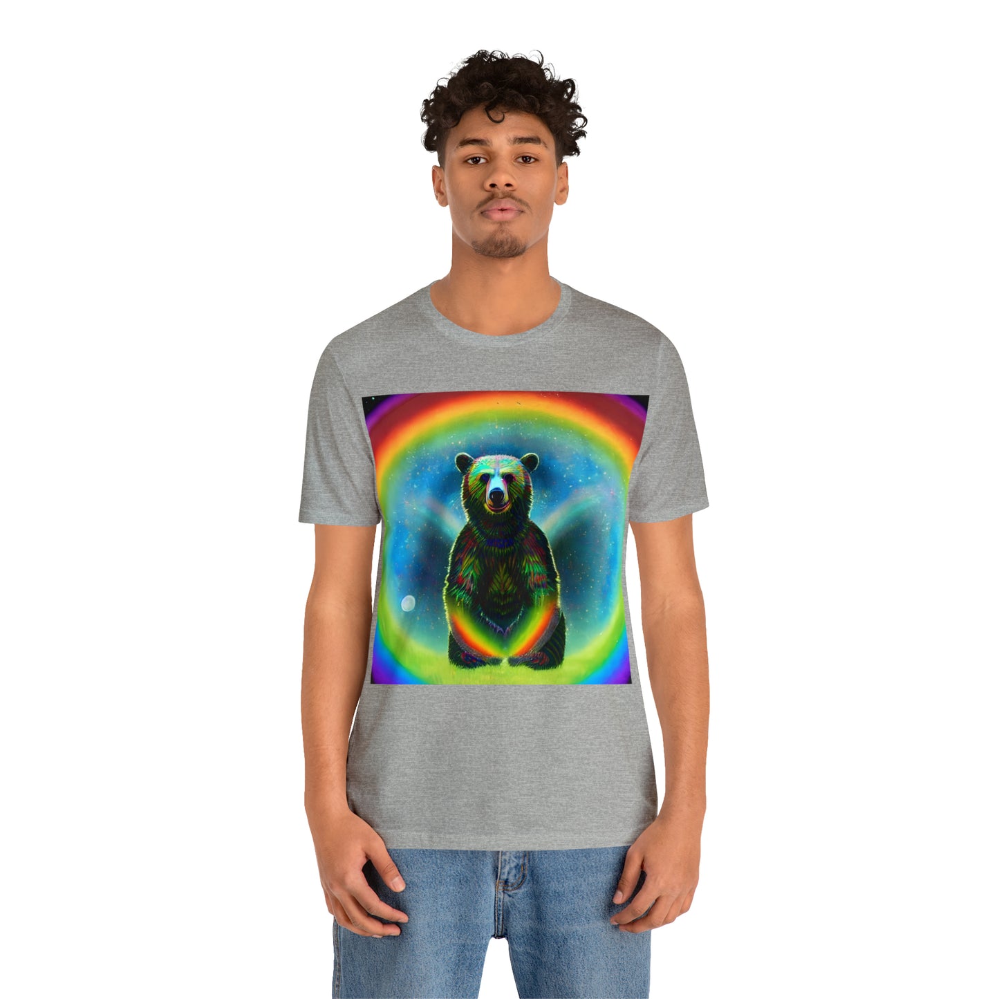 Moon Bear Unisex Jersey Short Sleeve Tee-ThePottersStones