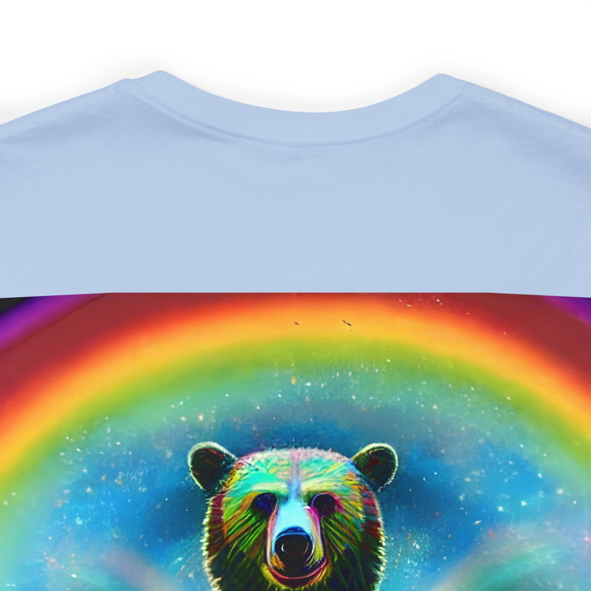 Moon Bear Back Unisex Jersey Short Sleeve Tee-ThePottersStones