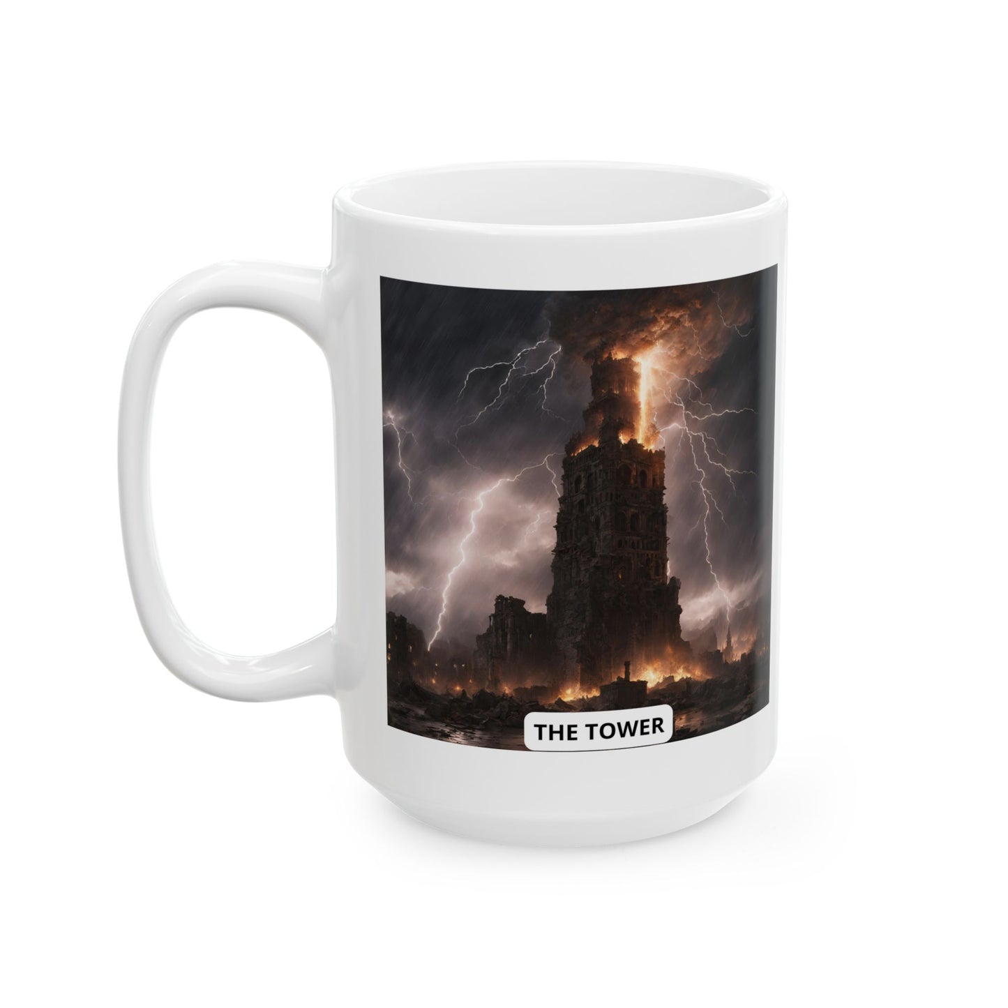The Tower Ceramic Mug 11oz, 15oz