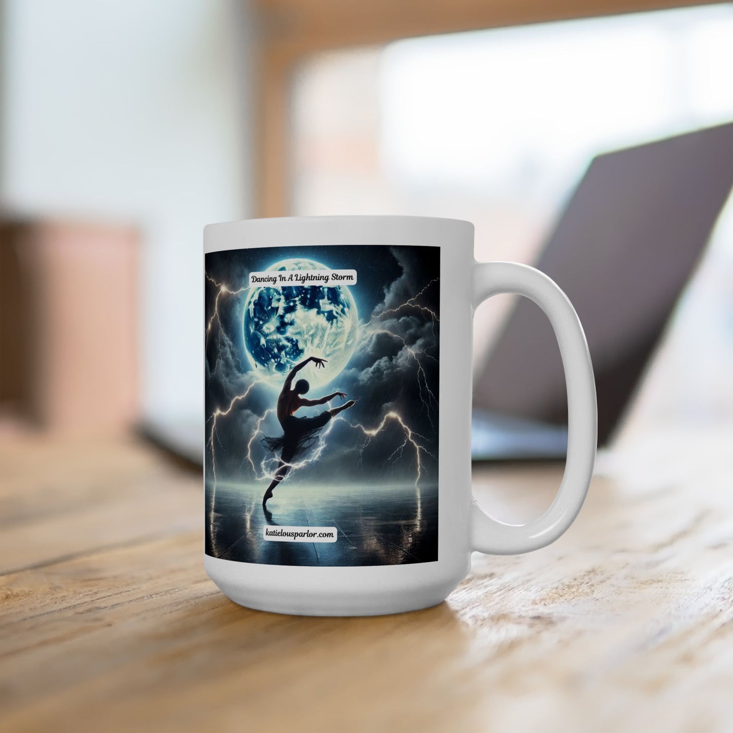 Dancing in a Lightning Storm Ceramic Mug, (11oz, 15oz)