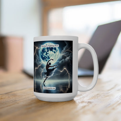 Dancing in a Lightning Storm Ceramic Mug, (11oz, 15oz)