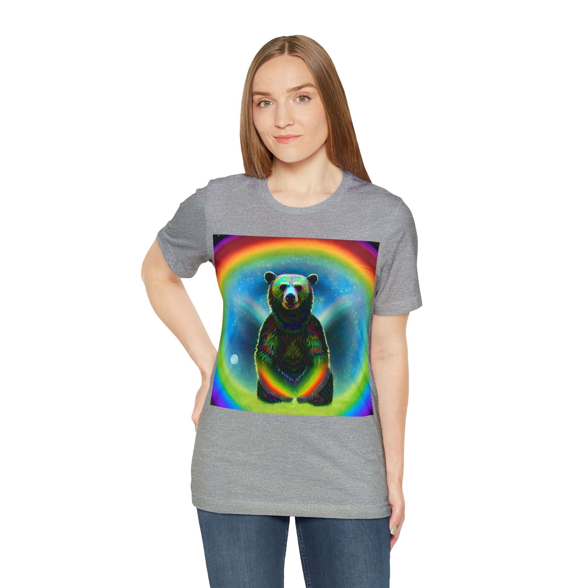 Moon Bear Unisex Jersey Short Sleeve Tee-ThePottersStones