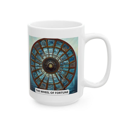 The Wheel of Fortune Ceramic Mug 11oz, 15oz