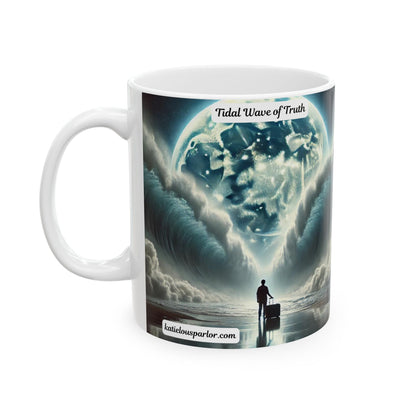 Tidal Wave of Truth Ceramic Mug, (11oz, 15oz)