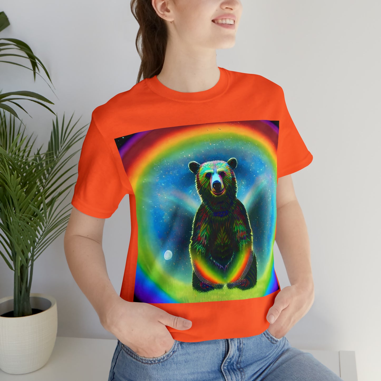 Moon Bear Unisex Jersey Short Sleeve Tee-ThePottersStones