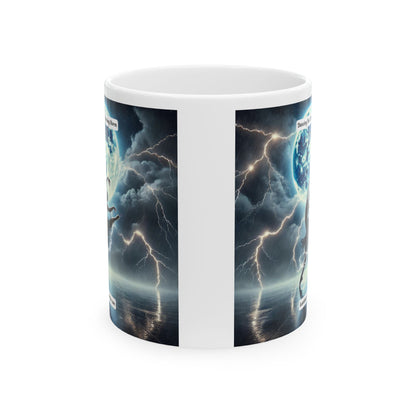 Dancing in a Lightning Storm Ceramic Mug, (11oz, 15oz)