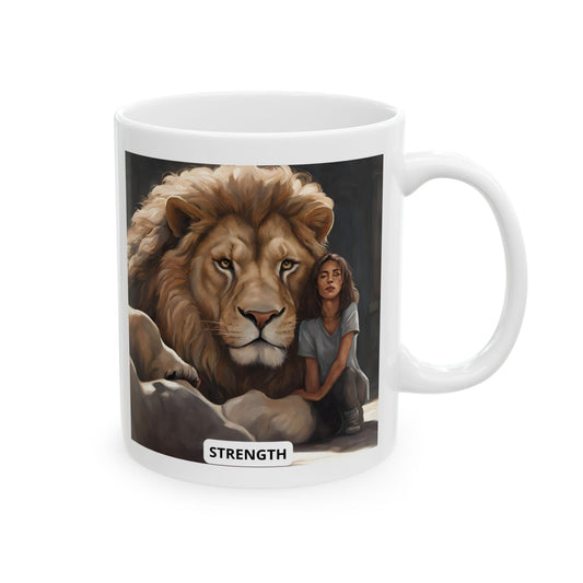 Strength Ceramic Mug 11oz, 15oz