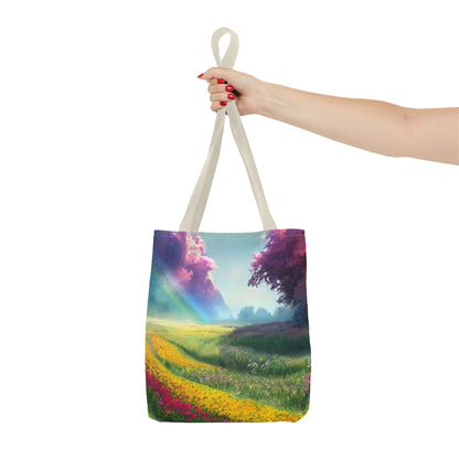 Sky Flower Field Tote Bag (AOP)
