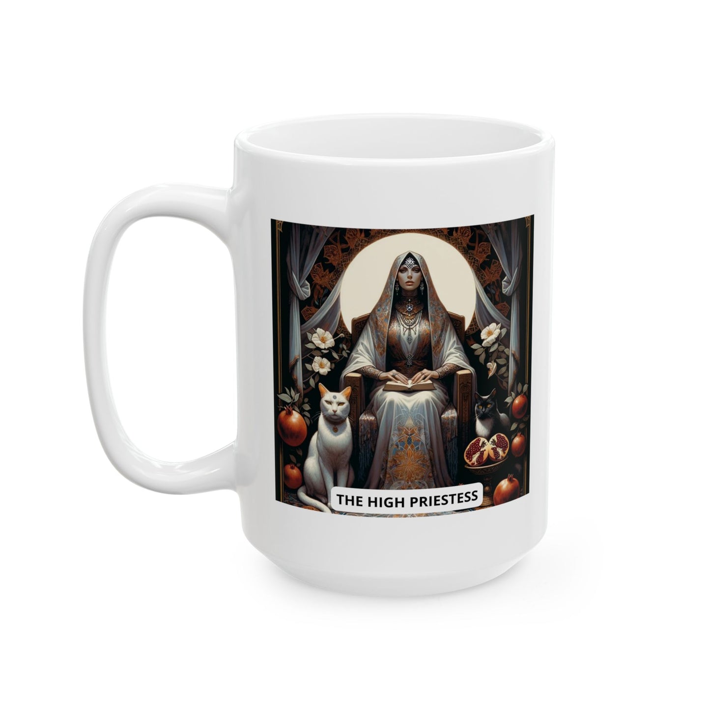 High Priestess Ceramic Mug 11oz, 15oz