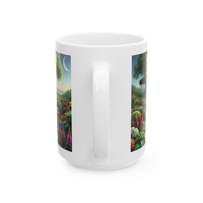 Inner Garden Ceramic Mug, (11oz, 15oz)