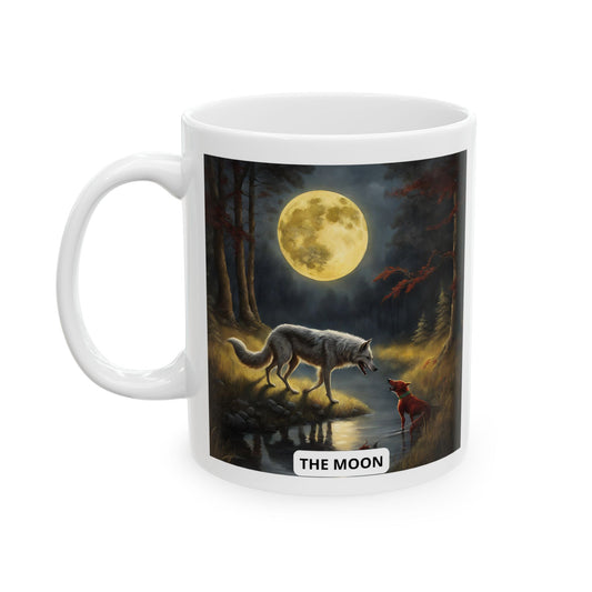 The Moon Ceramic Mug 11oz, 15oz
