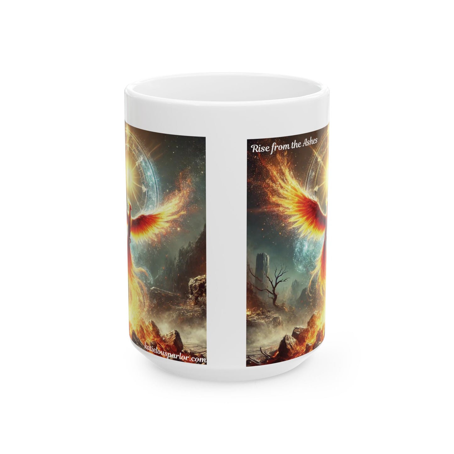 Rise From The Ashes Ceramic Mug, (11oz, 15oz)