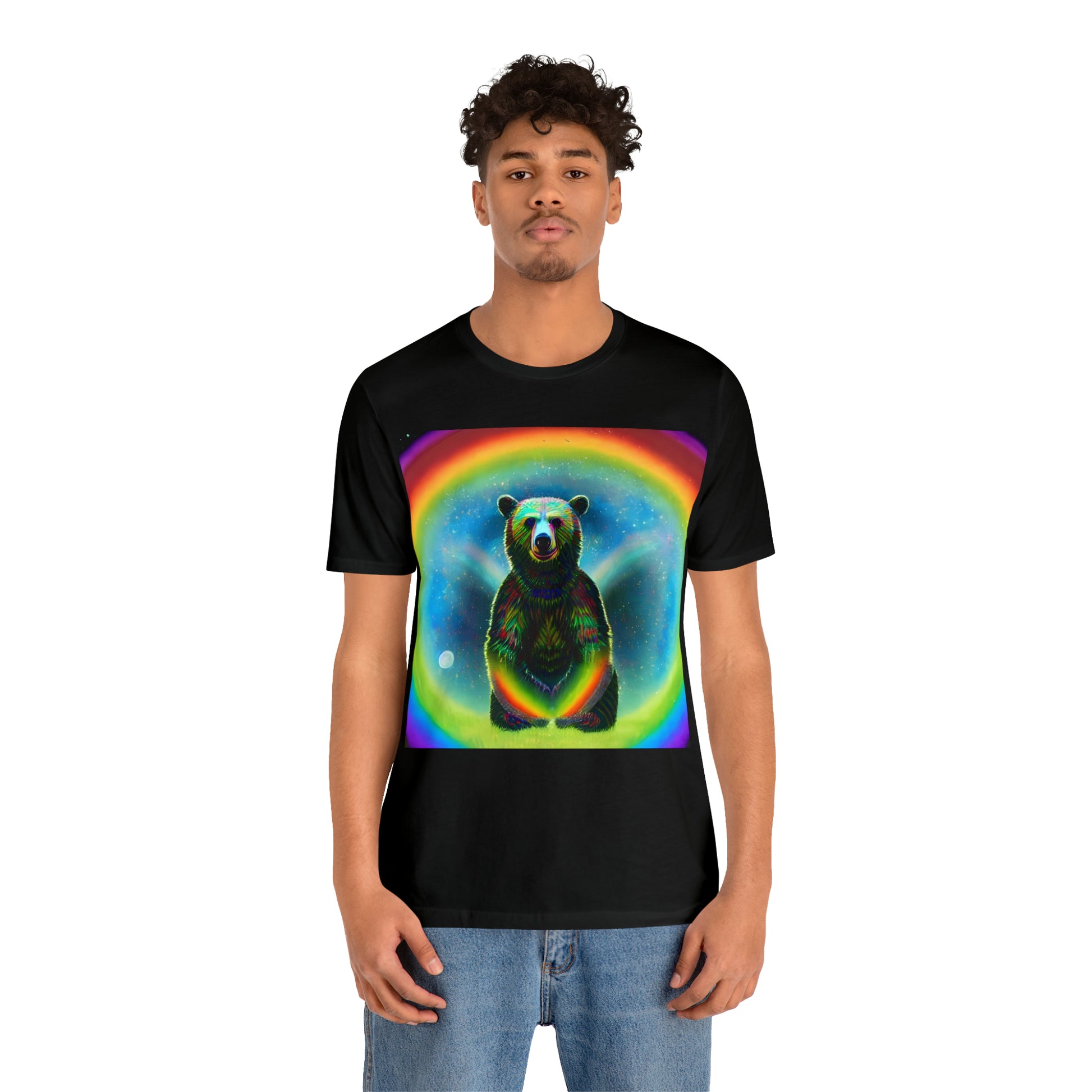 Moon Bear Unisex Jersey Short Sleeve Tee-ThePottersStones