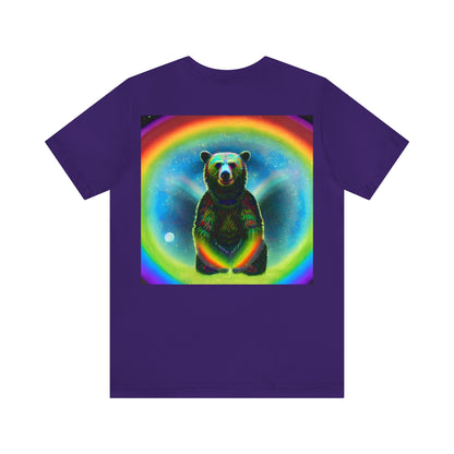 Moon Bear Back Unisex Jersey Short Sleeve Tee-ThePottersStones